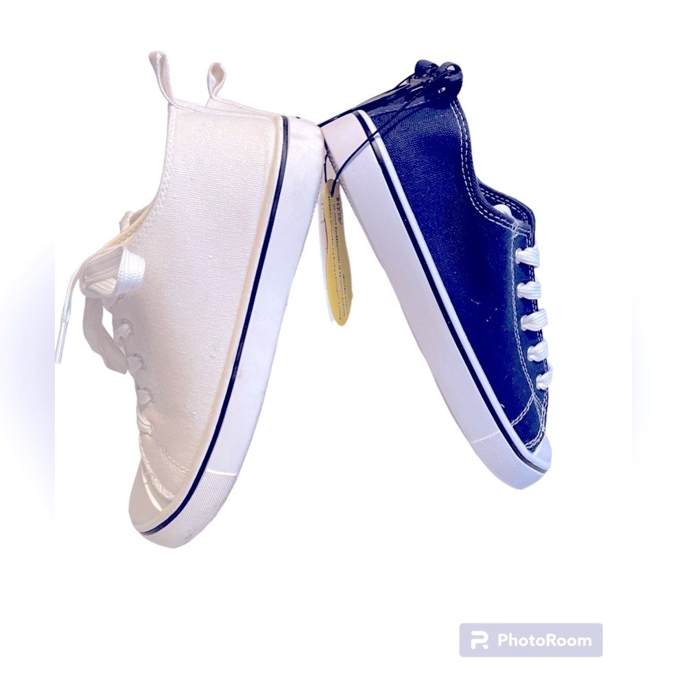 Shoe Bundle - 2 Pairs Navy Blue (NWT) and White (Used Once) - Picture 2 of 14